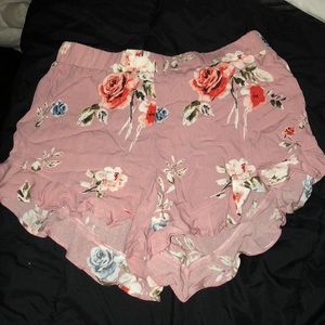 Floral Print Shorts